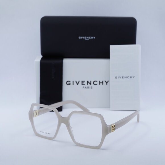 Final Price! Givenchy GV50050I 059 Beige Eyeglasses 54mm - Picture 3 of 13